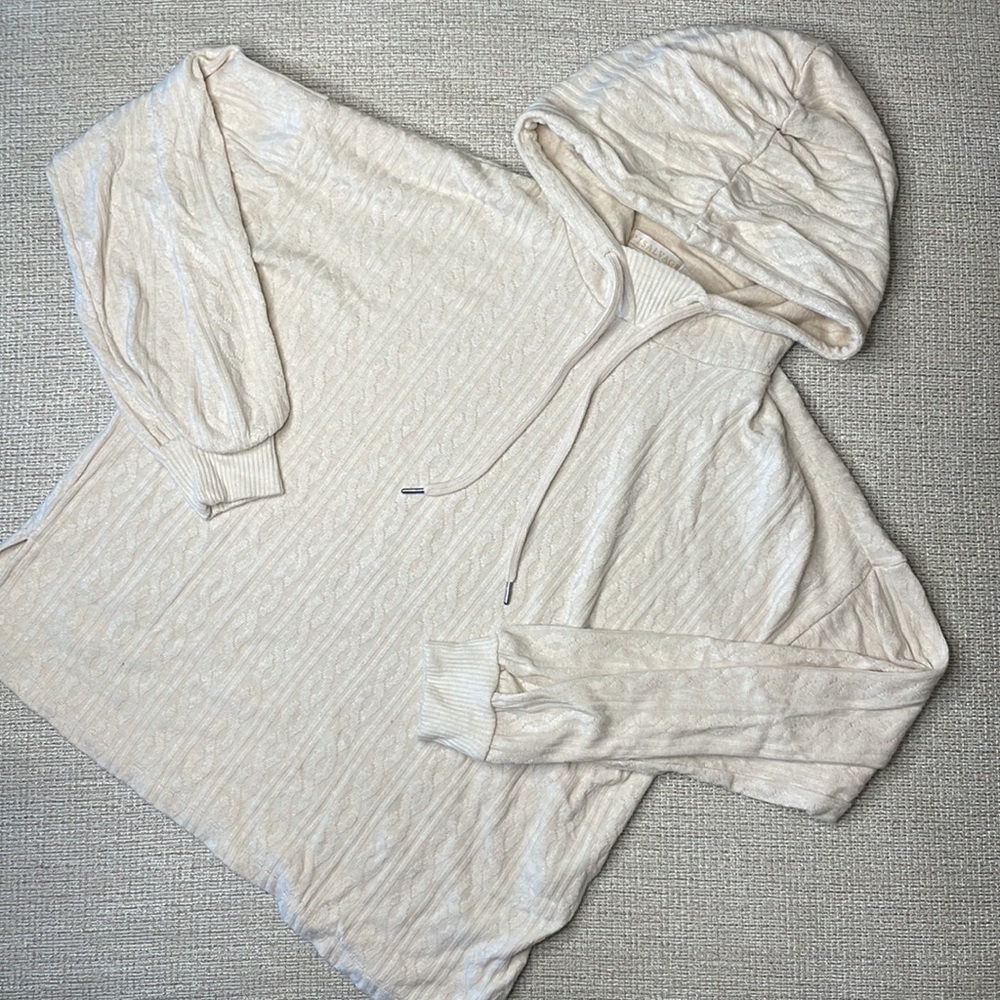 Cream P.J. Salvage Hoodie and Sweatpants Set - Picture 2 of 8
